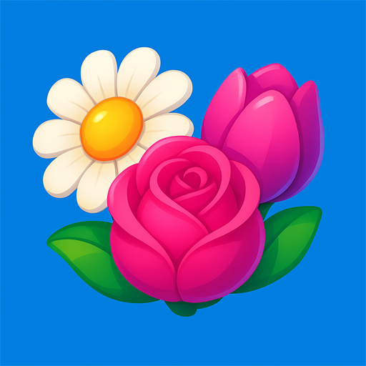 Flowers Match Icon